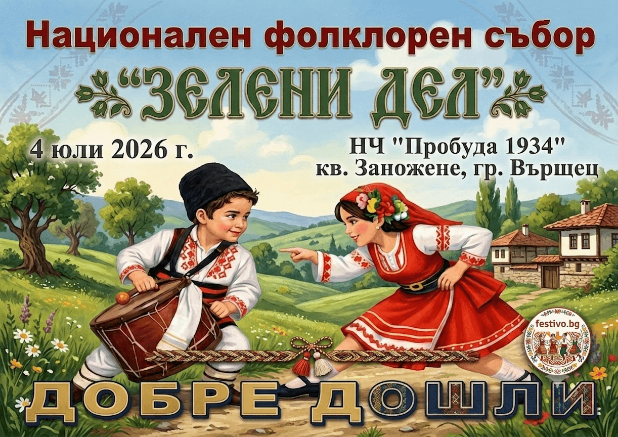 Фолклорен събор „Пей, танцувай и на ‘Зелени дел’ се любувай”
